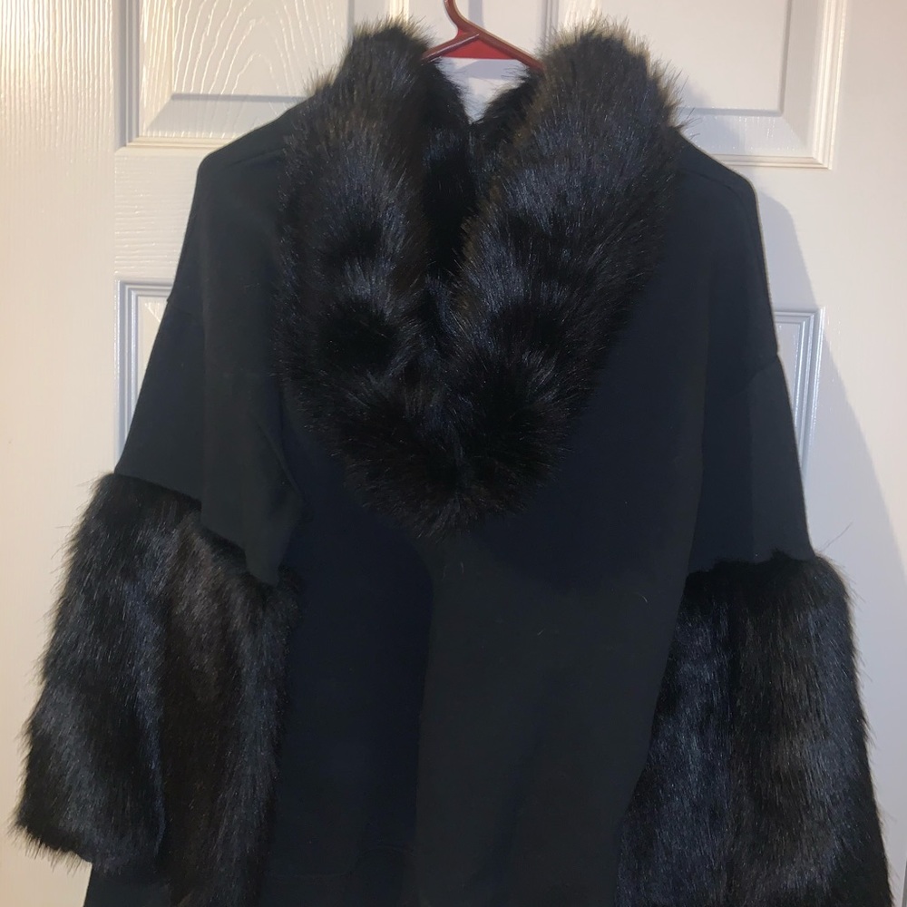 Express faux hoodie